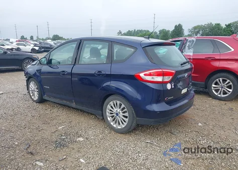 2017 Ford C-Max Hybrid Se from USA, damaged, VIN 1FADP5AU1HL111653
